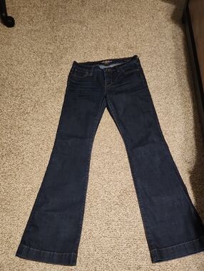 Lucky Brand Dark Blue Flared Jeans